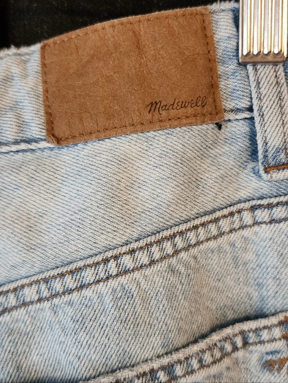 Madewell Curvy Ultra Wide‑Leg Jeans – Size 25 Light Wash Boho, Streetstyle, Y2K